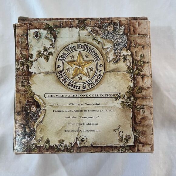 The Wee Folkstones  Boyds Bears and Friends  Pearl The Knitter - Picture 4 of 5